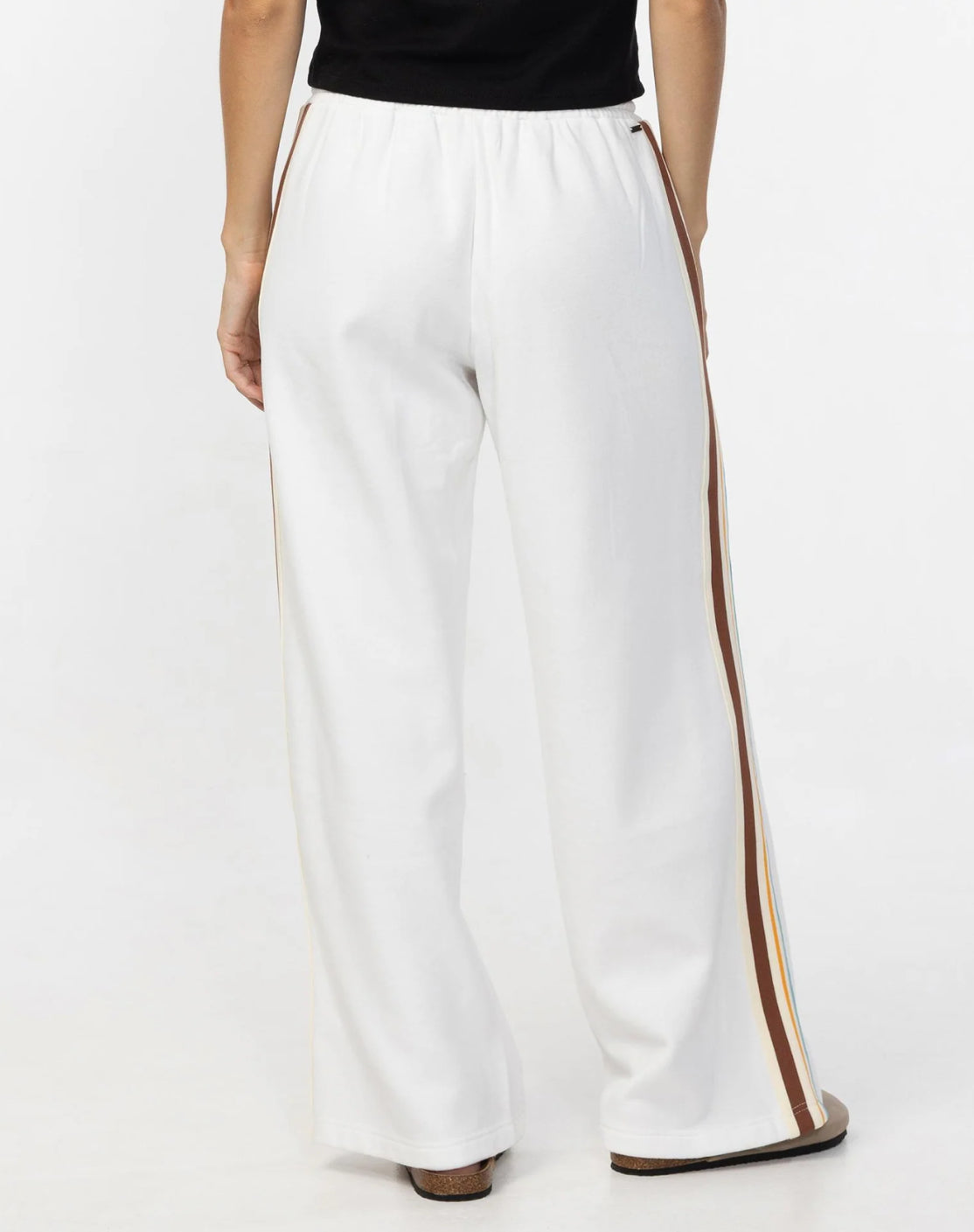 O’NEILL WOMEN'S HORIZON WIDE LEG TRACKIE - OFF WHITE - essential surf and skate