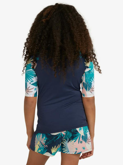 Roxy Girl Go Further Ss Lycra