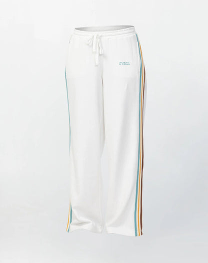O’NEILL WOMEN'S HORIZON WIDE LEG TRACKIE - OFF WHITE - essential surf and skate