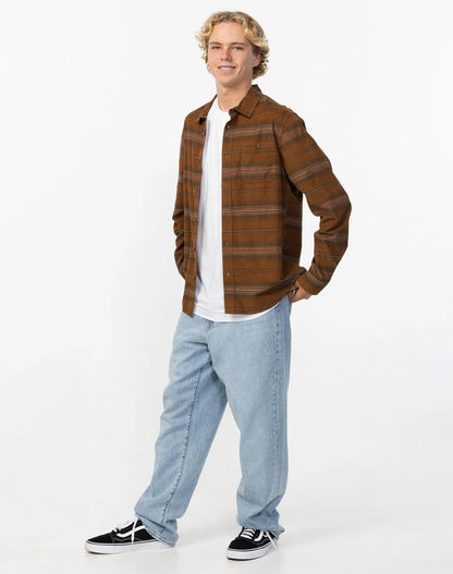 O’NEILL MEN'S CARUSO STRIPE CORDS - DACHSHUND - essential surf and skate