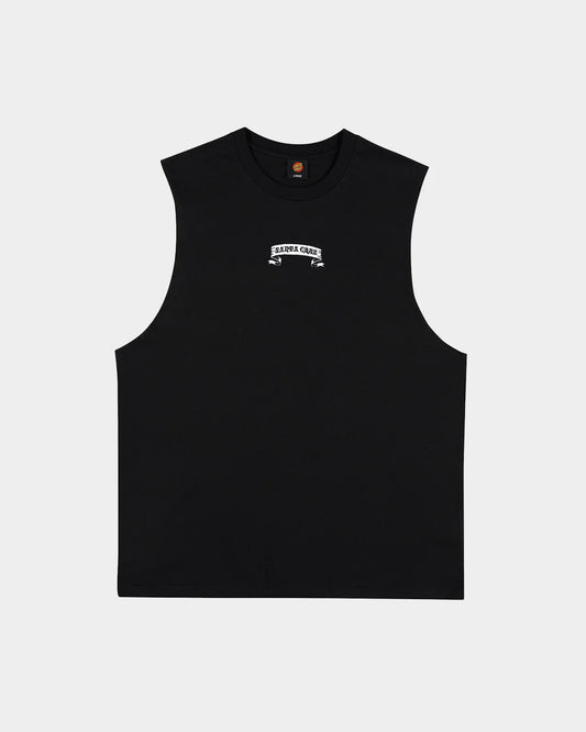 Santa Cruz Guzman Dining Dot Men's Muscle T-shirt Black