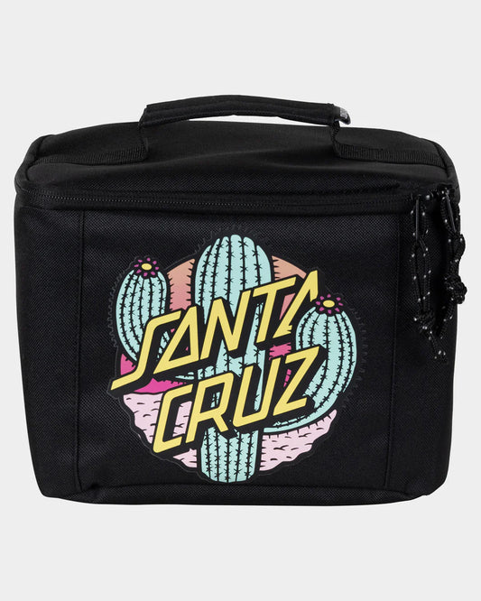 Santa Cruz Cactus Dot Girls Lunch Box Black