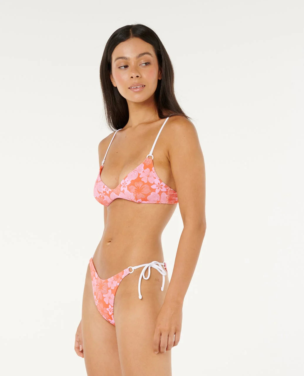 RIP CURL ALOHA STATE SKIMPY TIE SIDE BIKINI BOTTOM