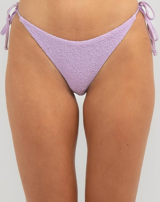 Rusty Sandalwood Midi Side Ties Bikini Pant