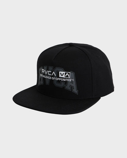 RVCA MENS UNITEXT SNAPBACK CAP