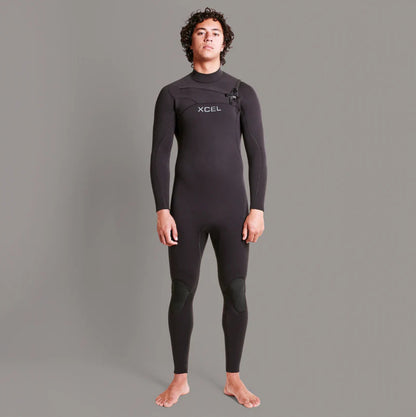 XCEL MENS COMP + 3/2 MM STEAMER WETSUIT