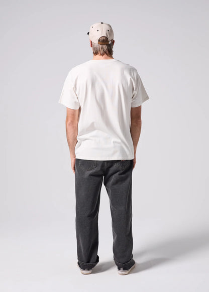 RIVVIA PULSE T-SHIRT: BONE - essential surf and skate