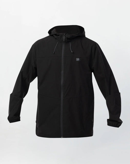 O’NEILL MEN'S TRVLR WINDBREAKER STRETCH JACKET - BLACK - essential surf and skate