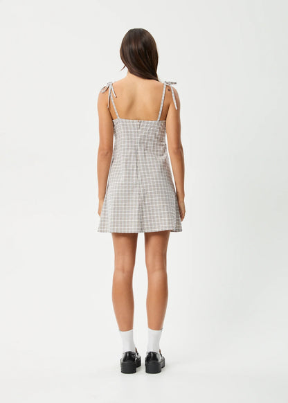 AFENDS DREW - SEERSUCKER MINI DRESS