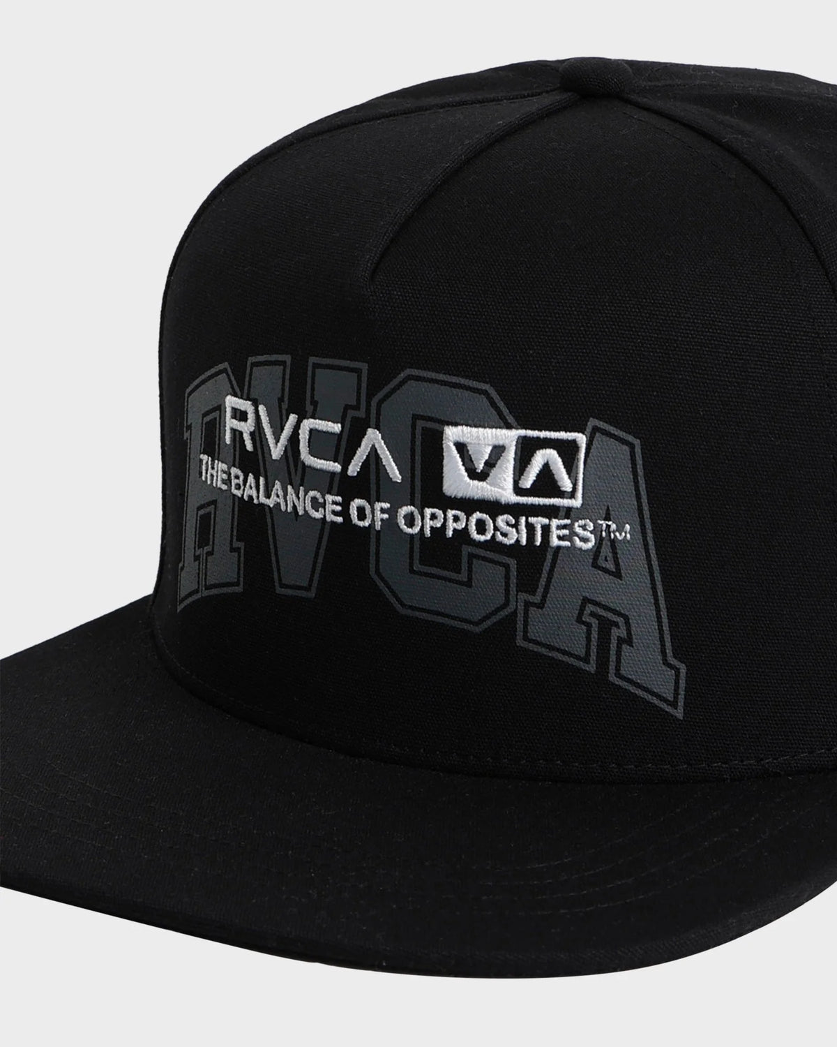 RVCA MENS UNITEXT SNAPBACK CAP