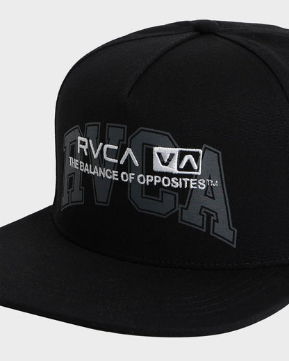 RVCA MENS UNITEXT SNAPBACK CAP