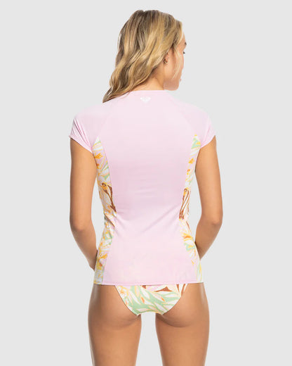 Roxy Womens Cap Sleeves Full Zipped Lycra Rashguard