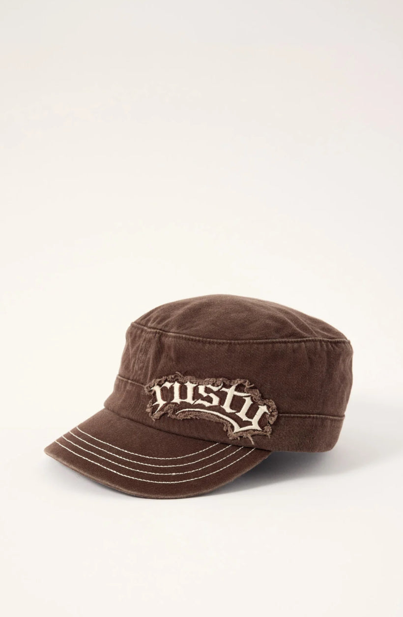 Rusty Commander Military Cap - essential surf and skate