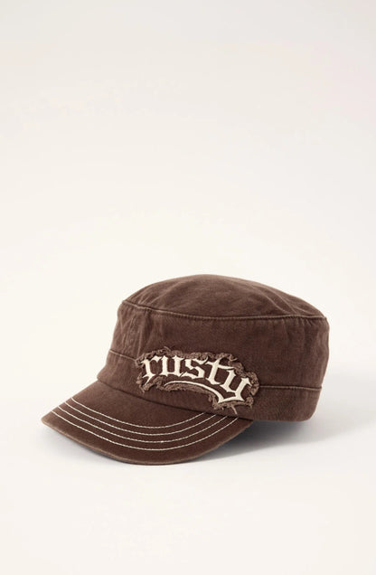 Rusty Commander Military Cap - essential surf and skate