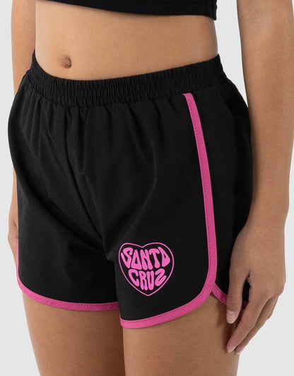 Santa Cruz Balloon Heart Shorts - Teens