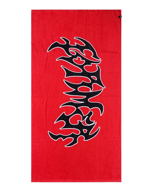 FORMER PUNCTURE TOWEL // CHERRY - essential surf and skate