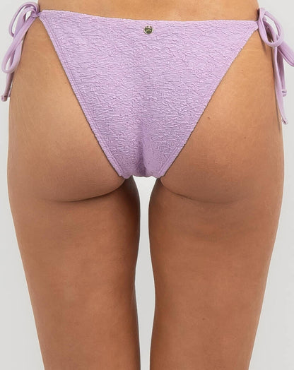 Rusty Sandalwood Midi Side Ties Bikini Pant