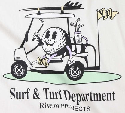 RIVVIA CADDY T-SHIRT : BONE