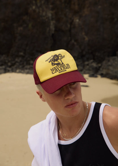 AFENDS KNOCK KNOCK - TRUCKER CAP