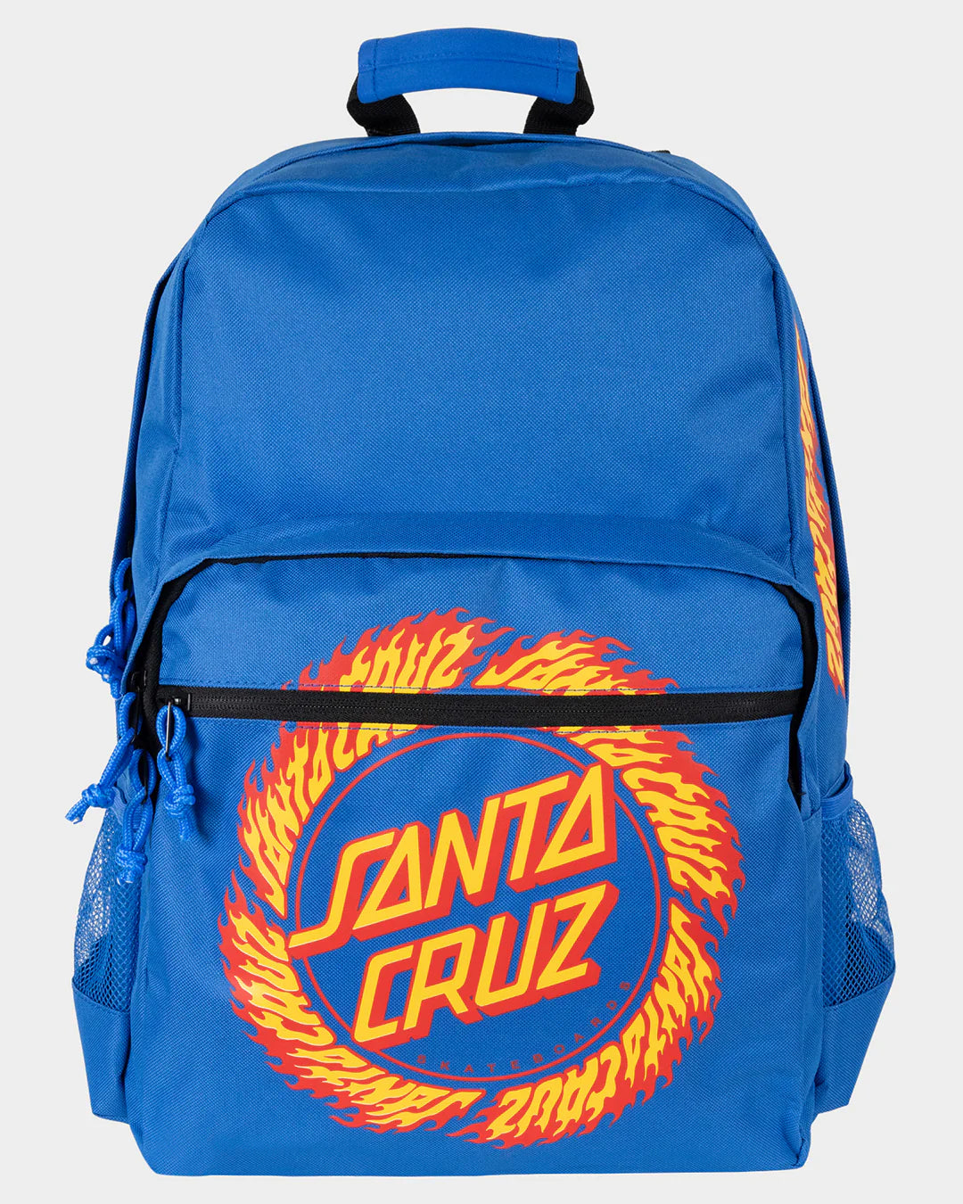 Santa Cruz Flame Ringed Dot Boys Backpack Blue