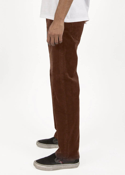 Border C Cord 5 Pocket Pant- DKE