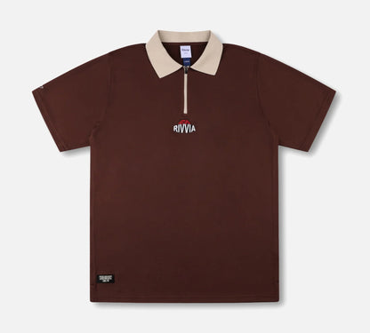 RIVVIA BRAIN TRUST POLO : BROWN