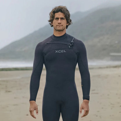 XCEL MENS COMP + 3/2 MM STEAMER WETSUIT