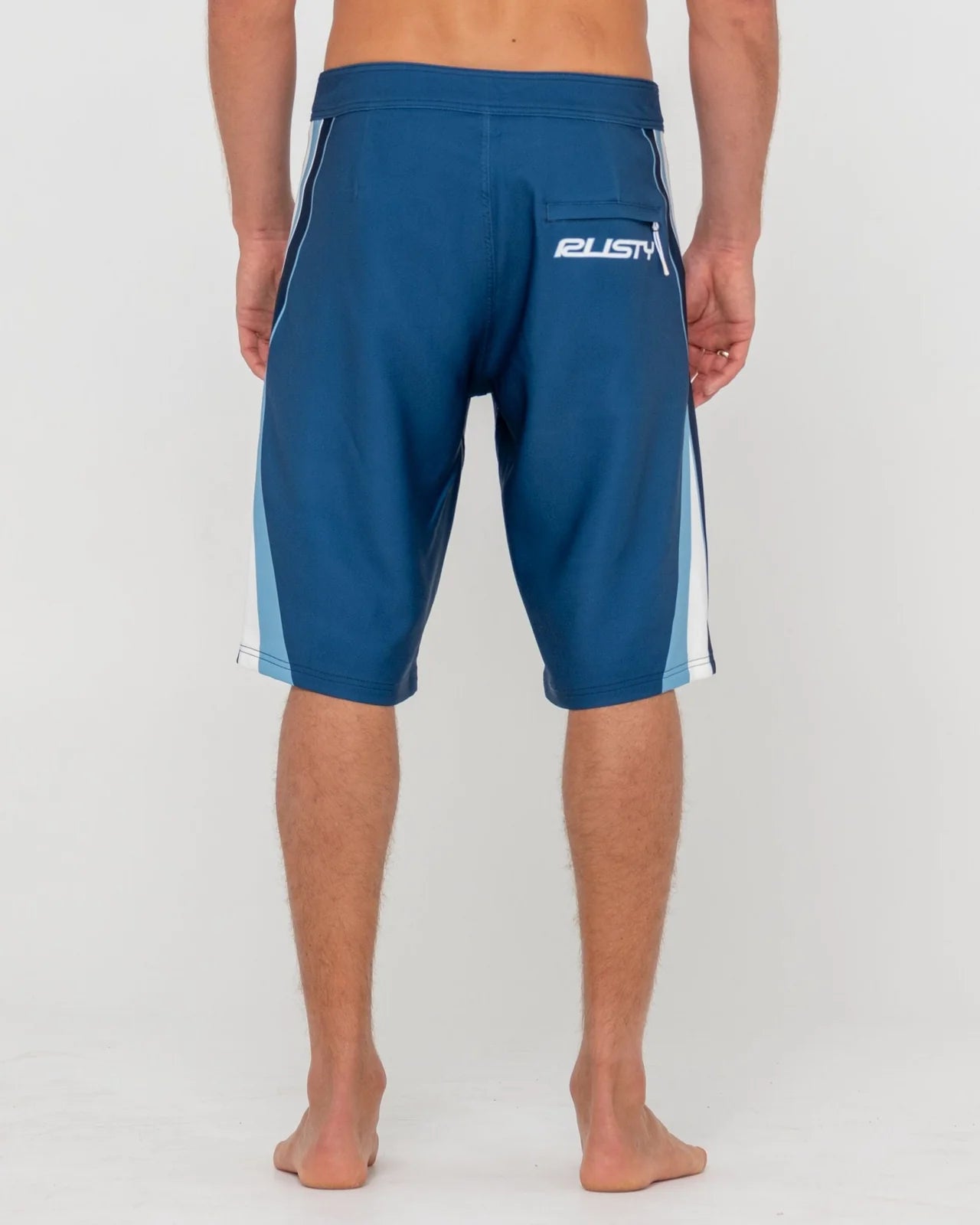 Rusty Plot Twist Contrast 22" Tie Waist Boardshort - essential surf and skate