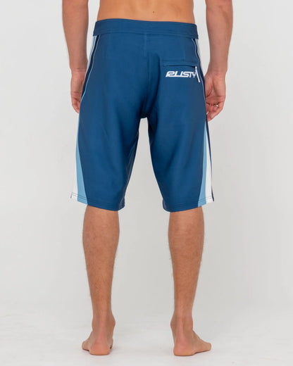 Rusty Plot Twist Contrast 22" Tie Waist Boardshort - essential surf and skate