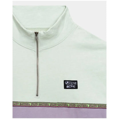 Critical Slide Cogs 1/4 Zip Fleece - Green Haze