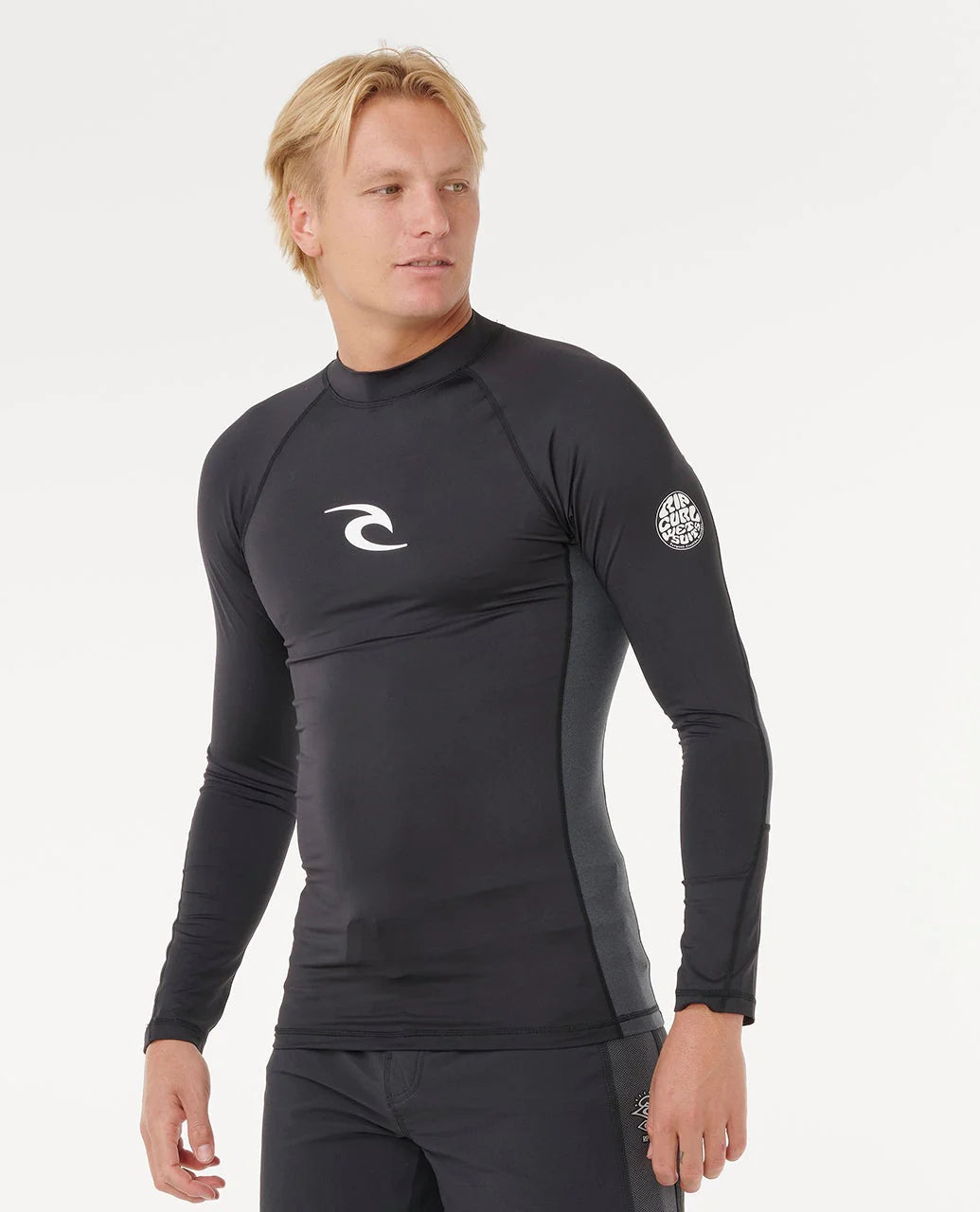 RIP CURL WAVES UPF50 PERFORMANCE LONG SLEEVE RASH VEST