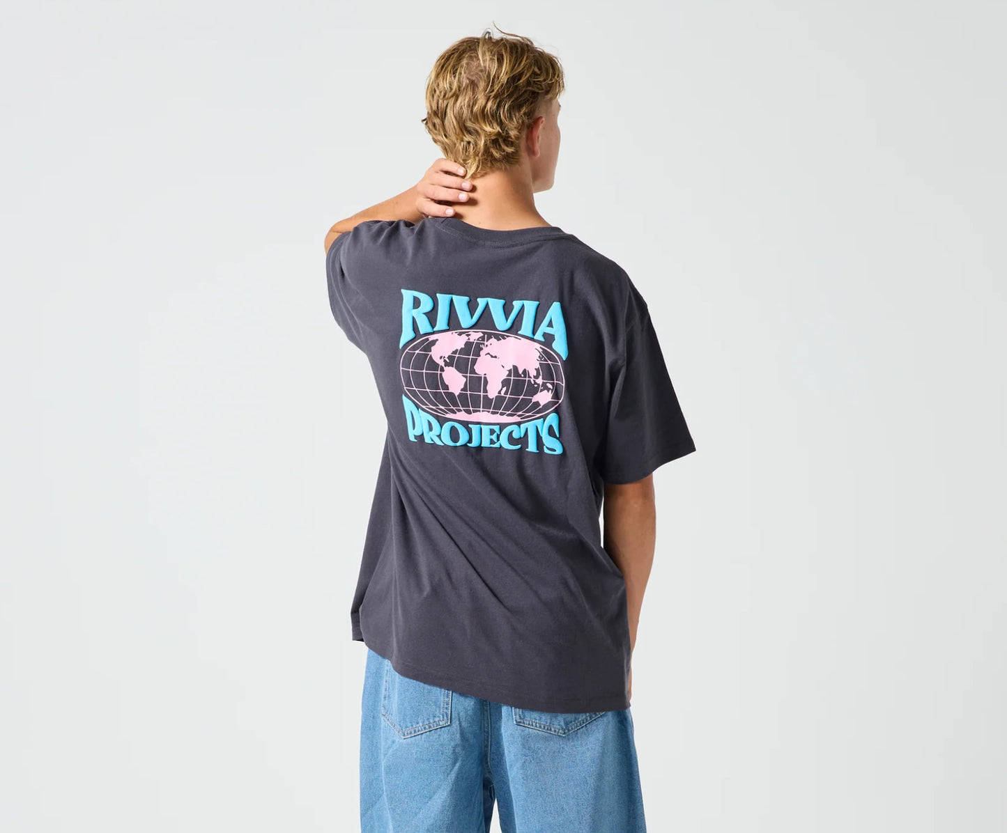 RIVVIA WORLD SERIES T-SHIRT : PIGMENT BLACK