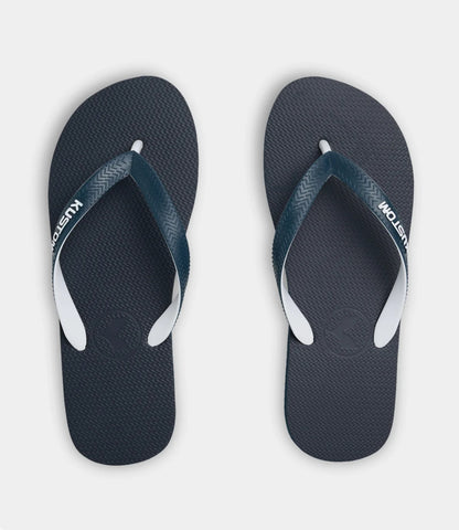 Kustom Blend Base Navy White 2FA Mens Strap Sandal