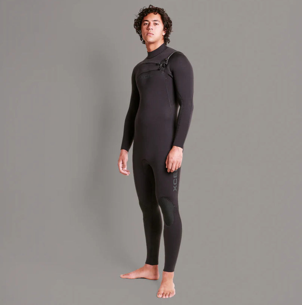 XCEL MENS COMP + 3/2 MM STEAMER WETSUIT