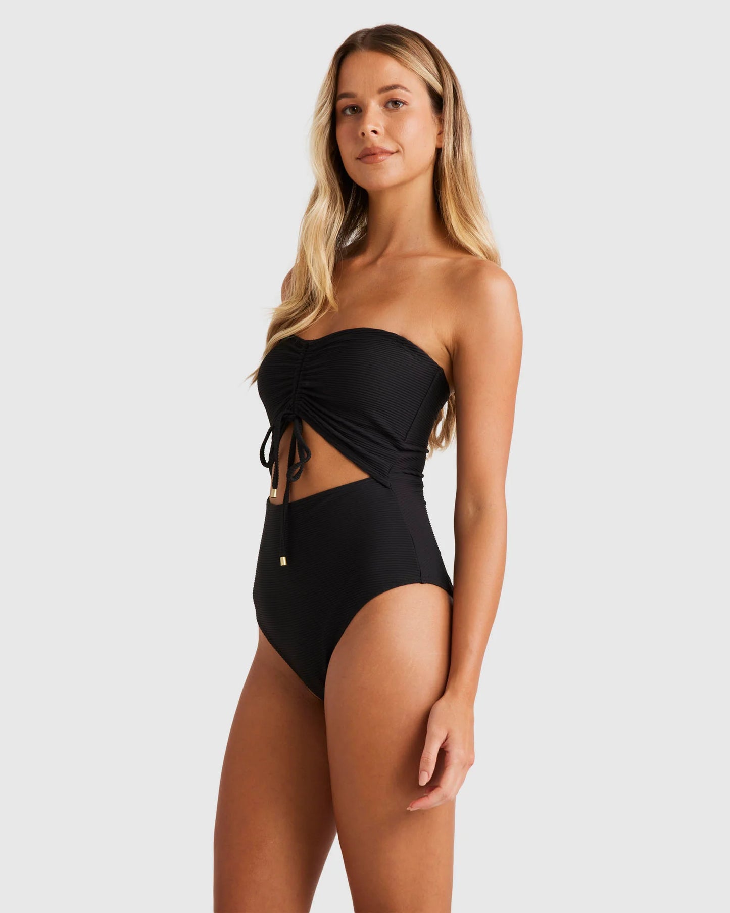 Billabong Womens Tanlines Bandeau One Piece Swimsuit - essential surf and skate