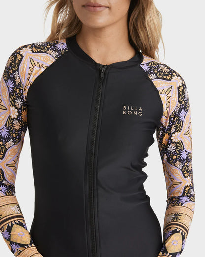 Billabong Womens Pipa Upf 50 Long Sleeve Rash Vest