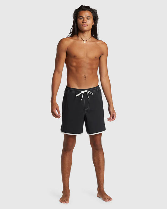 Quiksilver Mens Original Scallop Volley 17" Boardshorts