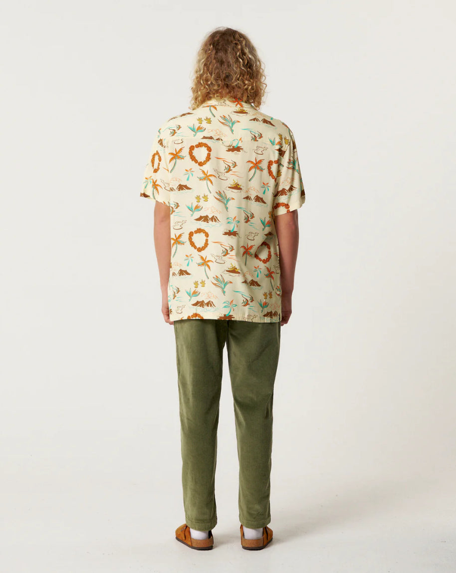 Critical Slide Islands Resort Shirt - Butter - essential surf and skate