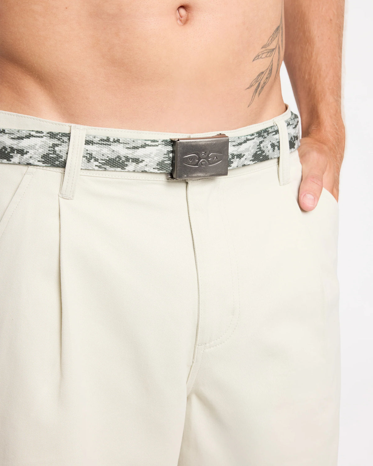 RVCA MENS EMBLEM WEB BELT