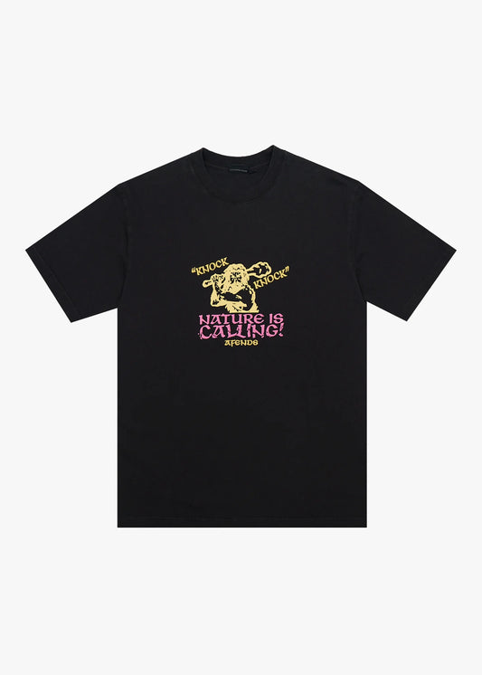 AFENDS KNOCK KNOCK - RETRO TEE