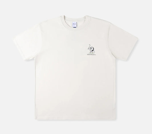 RIVVIA CADDY T-SHIRT : BONE