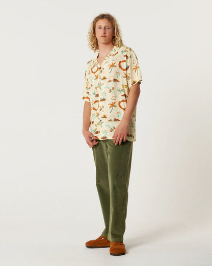 Critical Slide Islands Resort Shirt - Butter - essential surf and skate