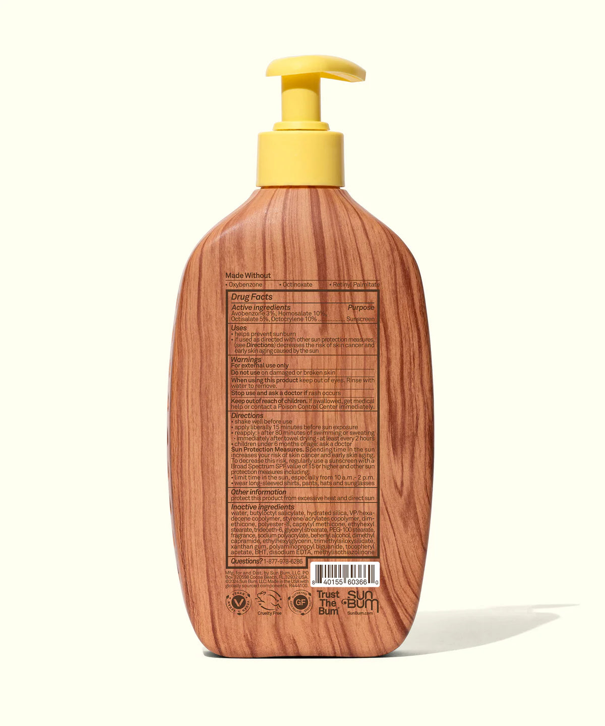 Sun Bum Original SPF 50+ Sunscreen Lotion - 473ml