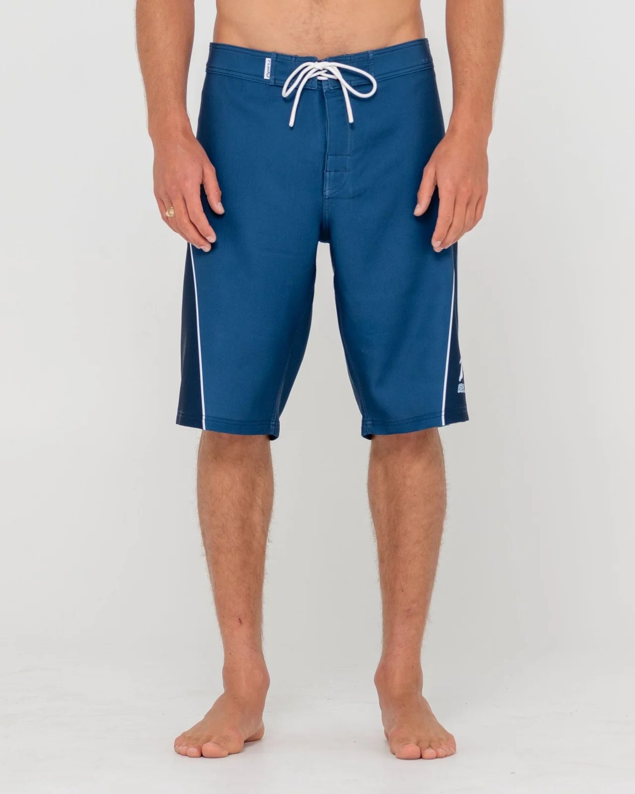 Rusty Plot Twist Contrast 22" Tie Waist Boardshort - essential surf and skate