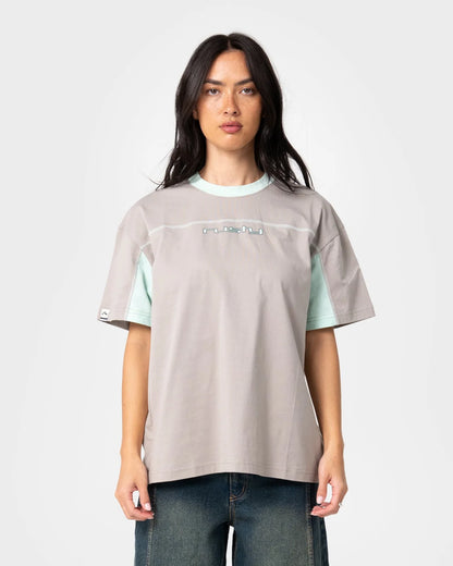 Rusty Cyberwaves Oversized Tee