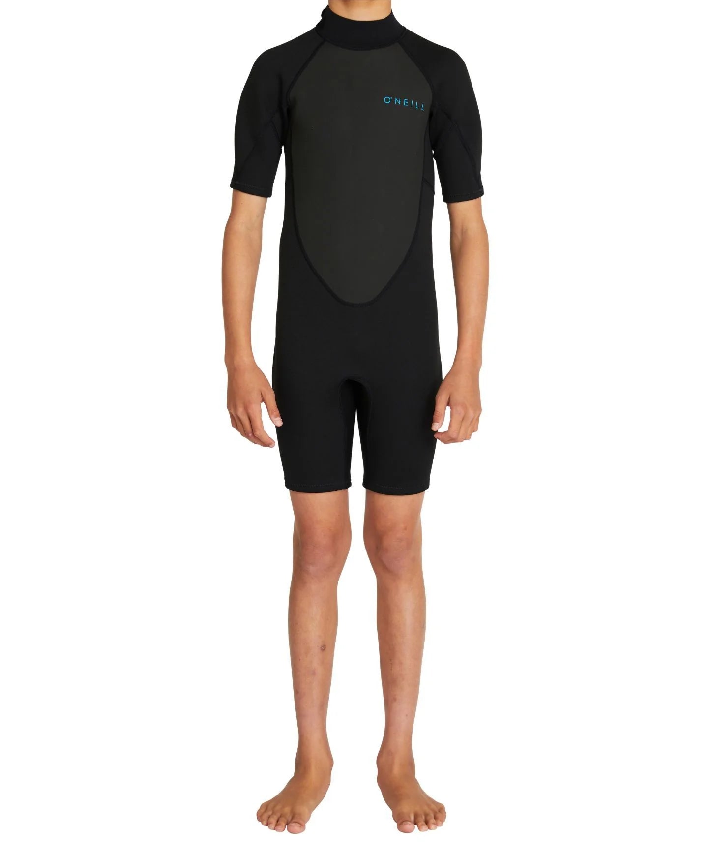 O'Neill Kid's Factor Short Sleeve Spring Suit 2mm Wetsuit - Black