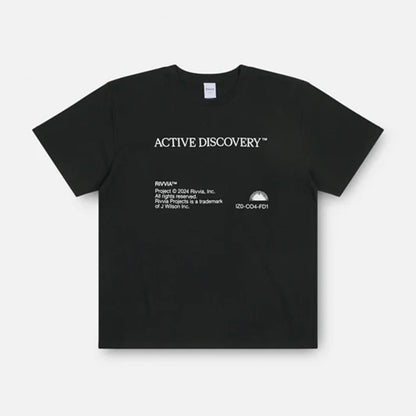 Rivvia Clear Discovery T-Shirt Black - essential surf and skate