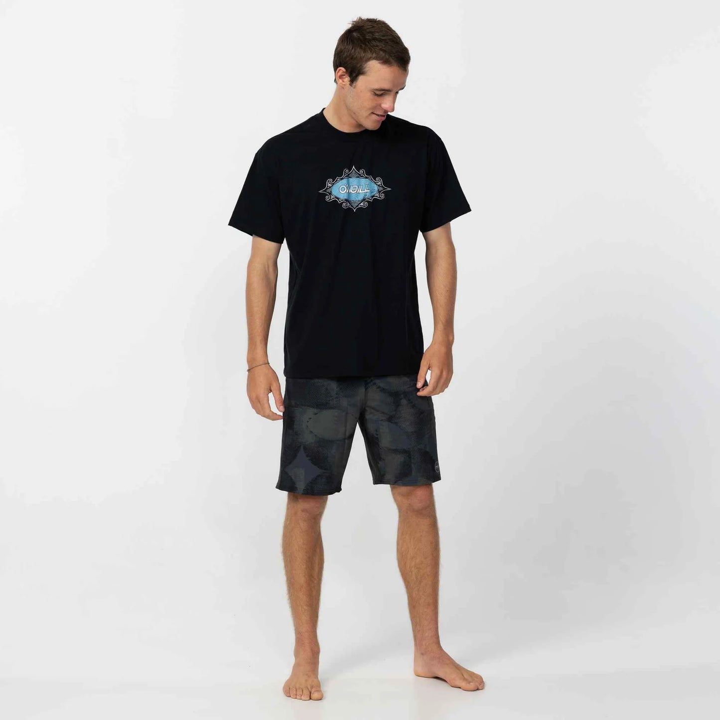 O’NEILL HYPERFREAK TECH TRVLR ENDURO 19" BOARDSHORT - ARMY - essential surf and skate