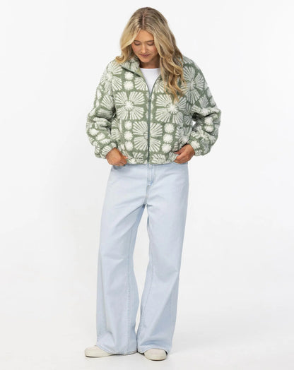 O’NEILL WOMEN'S CORDIN PRINTED JACKET - SEA SPRAY - essential surf and skate