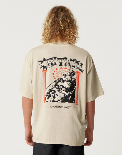 Critical Slide Joystick Jumbo Tee - Ecru